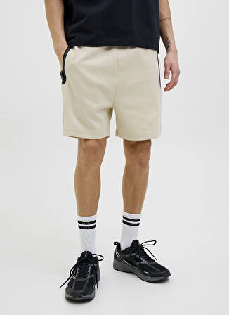 Jack & Jones Sweat Şort, 2XL, Bej