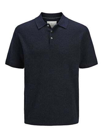 Jack Jones Cooper Knıt Triko Polo Yaka Erkek Tişört 12271483