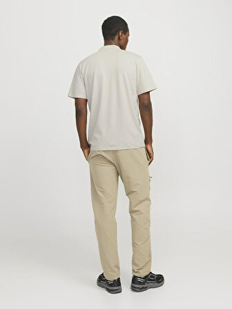 Jack Jones Fusıon Pıque Fermuarlı Polo Yaka Erkek Tişört 12273127