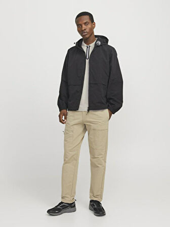 Jack Jones Fusıon Pıque Fermuarlı Polo Yaka Erkek Tişört 12273127