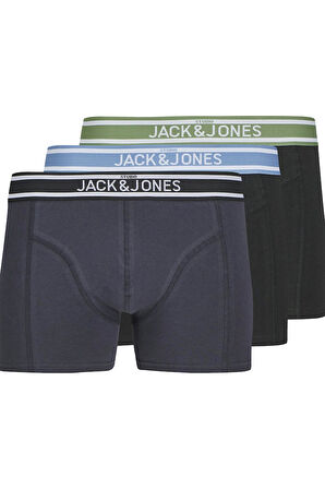 JACTEDDY SOLID TRUNKS 3 PACK SİYAH