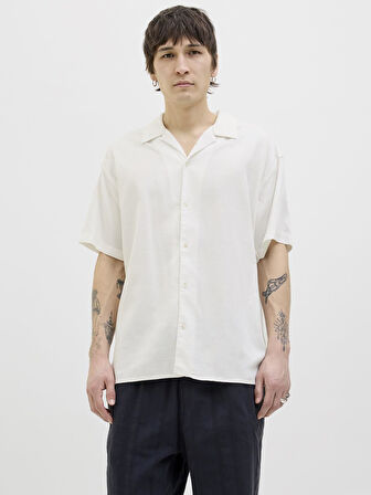 Jack & Jones JPRCCANDREW Kısa Kollu Resort Gömlek – Tatil ve Günlük Kullanım İçin 