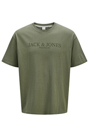 Jack & Jones Erkek Relaxed Fit Bisiklet Yaka T-Shirt - 12274595