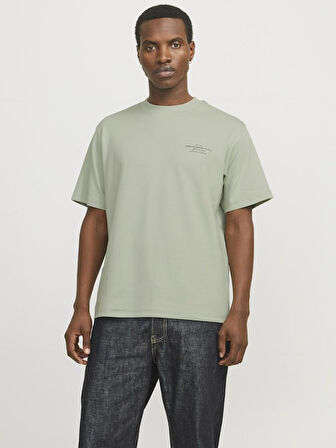 Jack Jones Blachad Brandıng Erkek Tişört 12259357