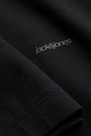 Jack & Jones Erkek Jcotarmac Relaxed Fit Bisiklet Yaka Kısa Kollu T-Shirt 12273217 Siyah