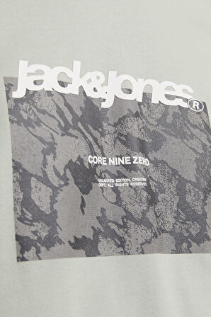 JCOTARMAC CAMO FRONT TEE SS CREW NECK LN YEŞİL