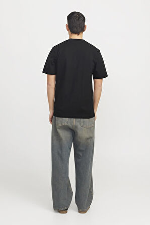 JCOTARMAC CAMO FRONT TEE SS CREW NECK LN SİYAH