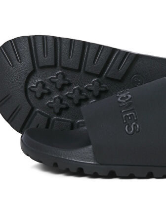 Jack & Jones Erkek Günlük Siyah Spor Terlik - 12274559