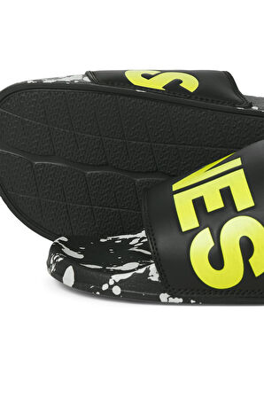 Jack & Jones Erkek Jfwhyde Splatter Slider Antrasit Terlik - 12270975 