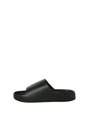 Jack & Jones Erkek Jfwrıpple Moulded Slider Siyah Terlik - 12274637