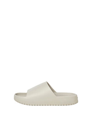 Jack & Jones Erkek Jfwrıpple Moulded Slider Bej Terlik - 12274637