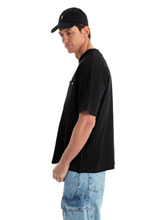 JCOCONCRETE POCKET TEE SS CREW NECK Siyah