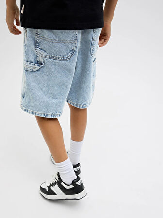 Jack&Jones Jjıtony Jjcarpenter Erkek Çocuk Denim Şort 12277786