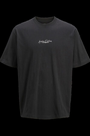 JCOCHROME SILVER PRINT TEE SS CREW NECK SİYAH