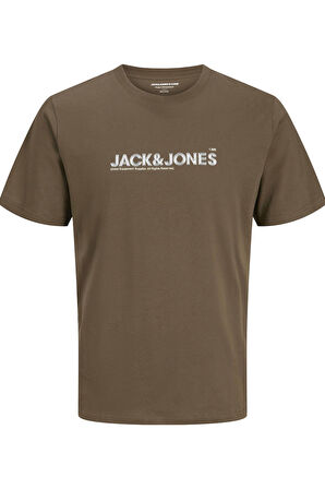 JCODYNAMIC BRANDING TEE SS CREW NECK FST KAHVERENGİ