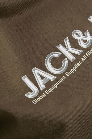 JCODYNAMIC BRANDING TEE SS CREW NECK FST KAHVERENGİ