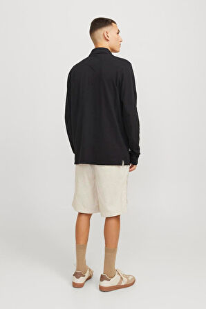 Jack & Jones Erkek Relaxed Fit Keten Karışımlı Bej Şort - 12274968