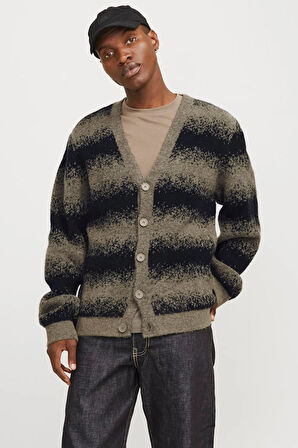 Jack & Jones Erkek Kahverengi Hırka (Model Kodu: 12278351 )