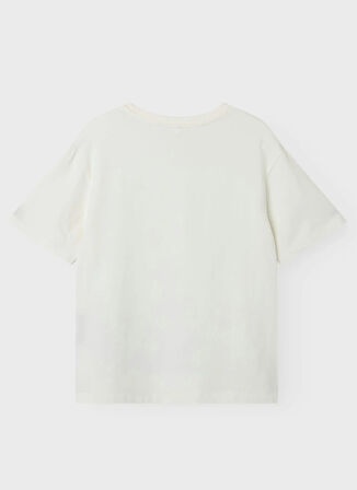 Name İt Baskılı Beyaz Erkek Çocuk T-Shirt 13240871