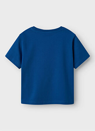 Name İt Baskılı Lacivert Erkek Çocuk T-Shirt 13241033