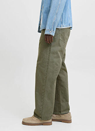Jack & Jones Normal Bel Geniş Fit Yeşil Erkek Denim Pantolon 12270838_JPSTALEX JJORIGINAL 017 ST