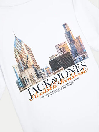Jack&Jones Jorboston Photo Tee Erkek Çocuk T-shirt 12274897