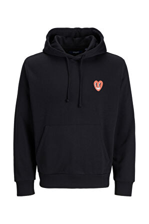Jack & Jones 12275331 Erkek  Siyah Sweatshirt