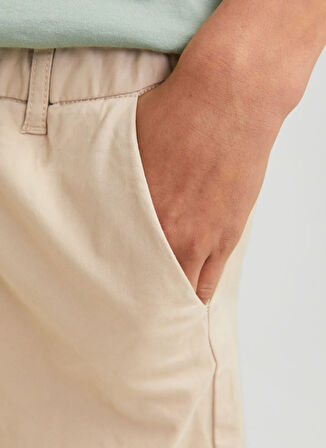 Jack & Jones Lastikli Bel Normal Krem Erkek Çocuk Şort 12275013