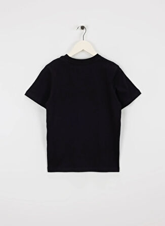 Jack & Jones Baskılı Siyah Erkek Çocuk T-Shirt 12254194