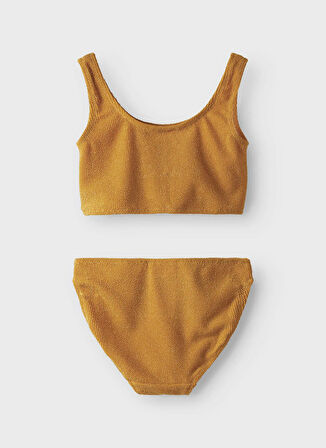 Name İt Turuncu Kız Çocuk Bikini Takım 13239562