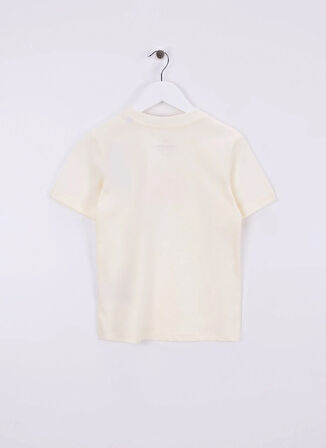 Jack & Jones Baskılı Krem Erkek Çocuk T-Shirt 12278335
