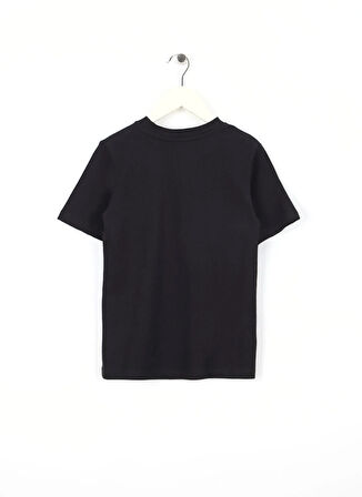 Jack & Jones Baskılı Siyah Erkek Çocuk T-Shirt 12278337