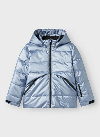 Name İt Mavi Kız Çocuk Şişme Mont 13244216