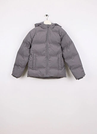 Jack & Jones Gri Erkek Çocuk Şişme Mont 12278831