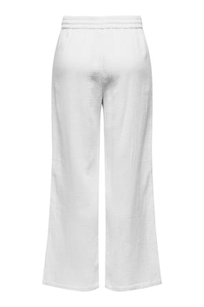 JDY Kadın Geniş Paça Pantolon JDYTHEIS LIFE Wide Pant Günlük Rahat Pantolon 