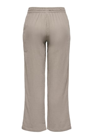 JDY Kadın Geniş Paça Pantolon JDYTHEIS LIFE Wide Pant Günlük Rahat Pantolon 