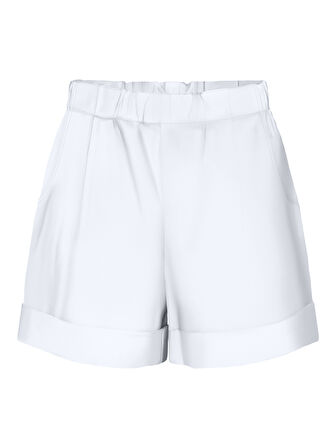 ONLLOWA SHORTS PTM Kadın Beyaz Şort - 15347718