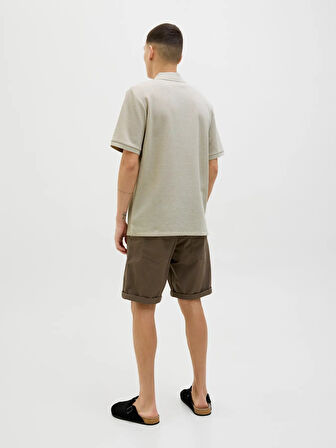 Jack&Jones Jjeaustin Zip Erkek Polo T-shirt 12279177