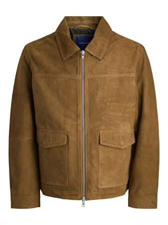 Jack Jones Suede Hakiki suet Erkek Ceket 12278575