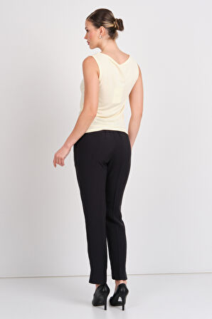 Only Kadın Onlfree Kolsuz Bisiklet Yaka T-Shirt 15351020 Sarı