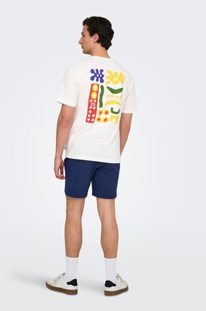 Only & Sons Onskıan Pamuklu Regular Fit Normal Bel Short Erkek SHORT 22029752 LACİVERT