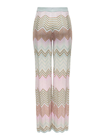 ONLALVIRA LIFE MW GLITTER PANT KNT Kadın Gri Pantolon - 4787778