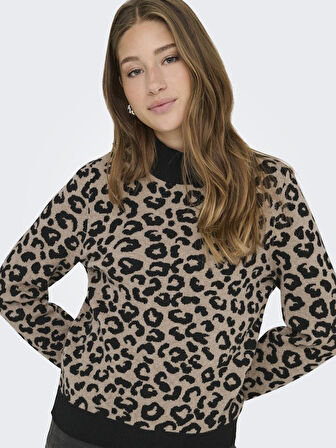 ONLIBI JQ LS HIGH NECK CC KNT 