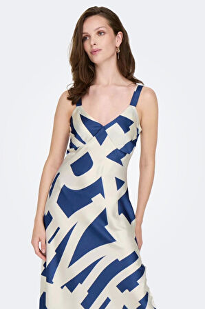 ONLJAMIE S/L MIDI DRESS CS PTM 