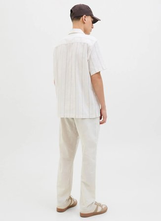 Jack & Jones Yeşil Erkek Relaxed Chino Pantolon 12248606 JPSTKANE SUMMER JOGGER
