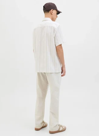 Jack & Jones Yeşil Erkek Relaxed Chino Pantolon 12248606 JPSTKANE SUMMER JOGGER