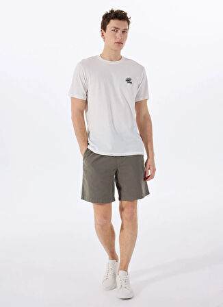 Only & Sons O Yaka Baskılı Beyaz Erkek T-Shirt ONSARCH LOGO REG SS TEE CS