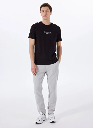 Only & Sons O Yaka Baskılı Siyah Erkek T-Shirt ONSVISTA REG SS TEE