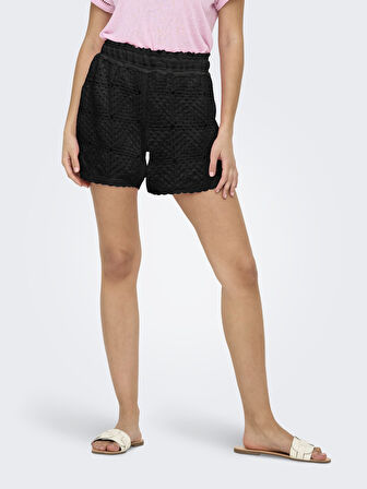 ONLAMARI SHORTS JRS Kadın Black Şort - 15346687