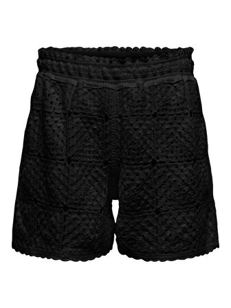 ONLAMARI SHORTS JRS Kadın Black Şort - 15346687